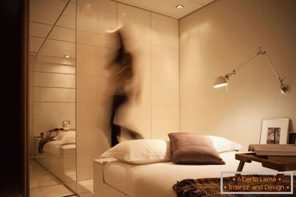 Several original ideas for small apartments - elegant space