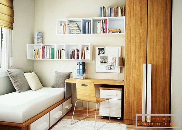 A few tips on how to visually expand a small space - the