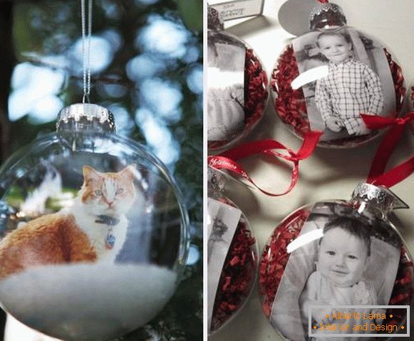 Christmas balls on the tree with their own hands (40 crafts