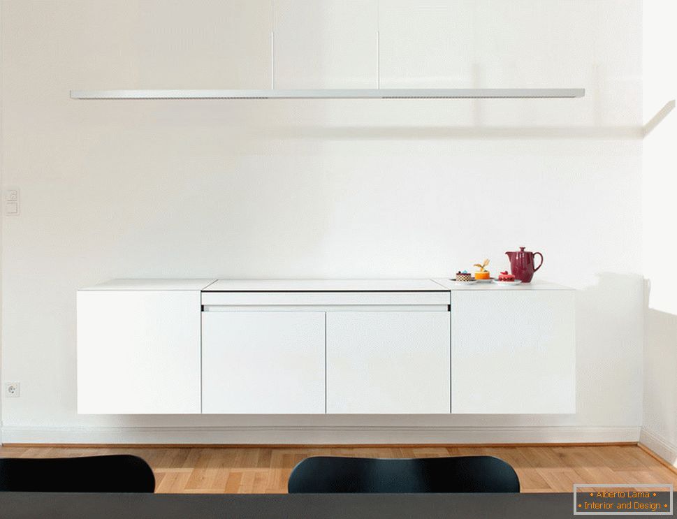 A sample design for a small kitchen