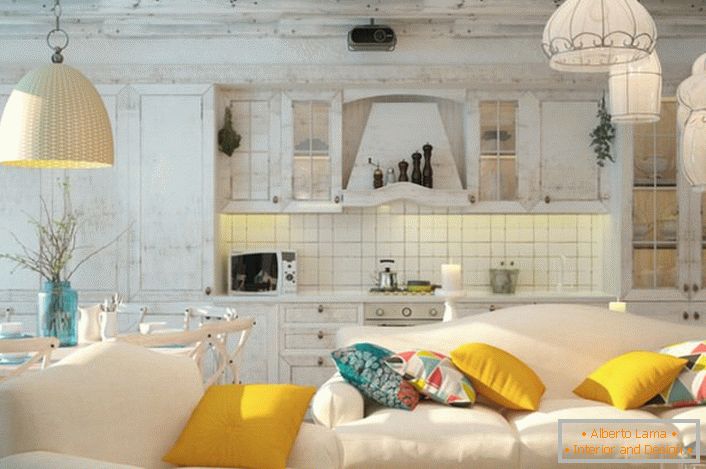 Decorating the kitchen in the mediterranean style (55 pics)