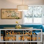 We decorate the dining area in the kitchen