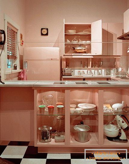 Original solutions for a small kitchen - a non-standard