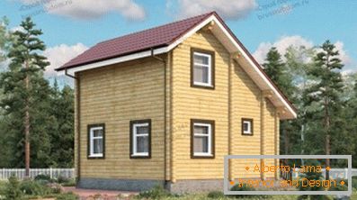The main advantages of house designs with an attic (70