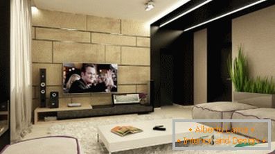 Features of the living room in the style of minimalism (59