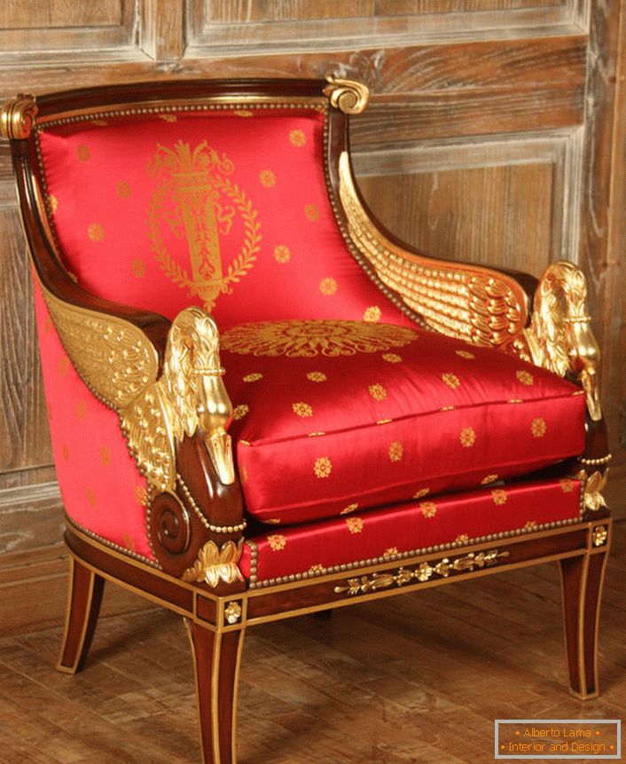 Features of empire style furniture (60 royal design ideas)
