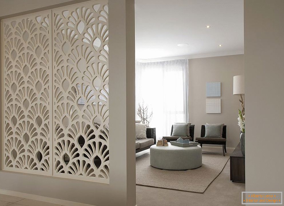 Partitions in harmony with the interior - useful advice from