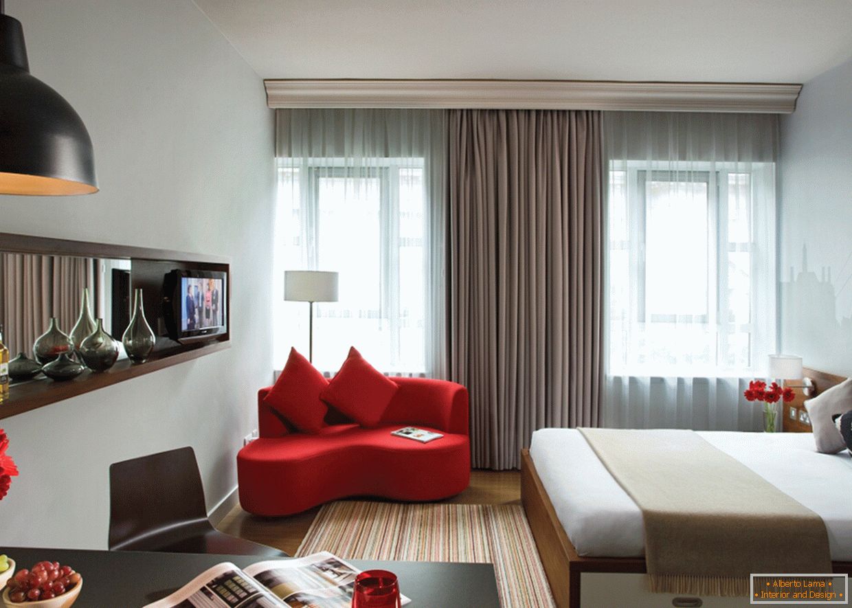 A selection of photos of small apartment interiors -