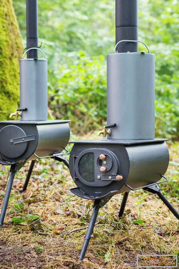 Portable stove, which is simply indispensable in a hike