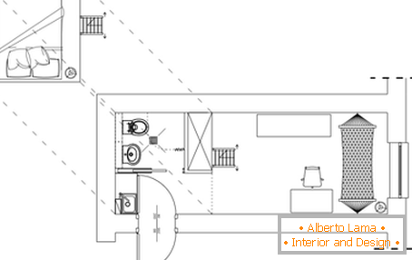 Practical and cozy interior of a small apartment