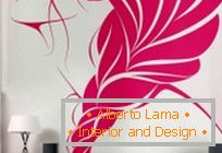 Examples of interior design in pink tones