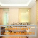 Examples of a living room in beige tones on 50 photos