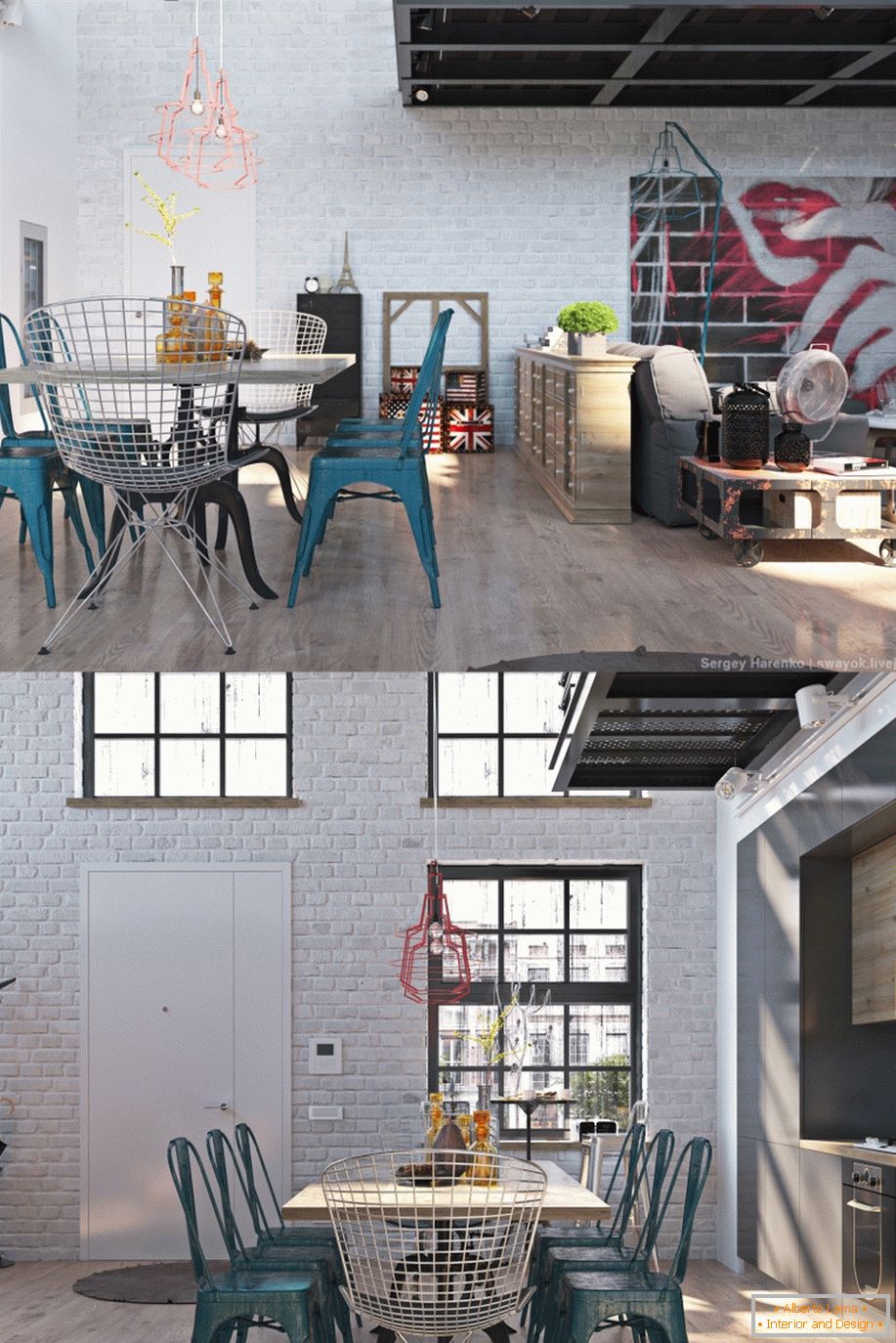 Attractive, comfortable and functional design of a small