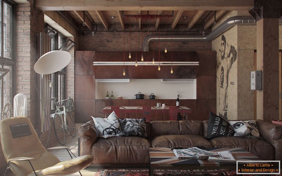 Attractive, comfortable and functional design of a small