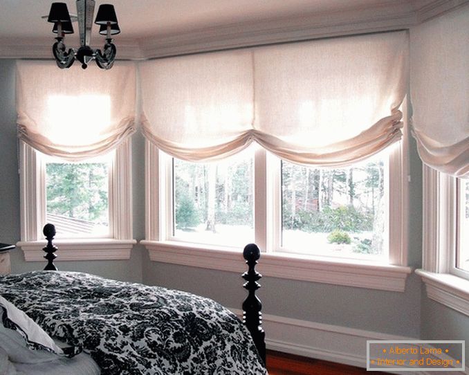 Roman curtains photo 40 beautiful and practical veils for
