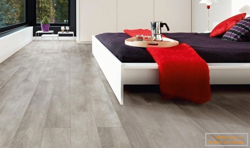 Gray floor on 75 photo examples in the interior