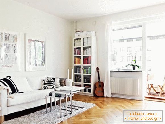 Scandinavian style in studio design is the right decision