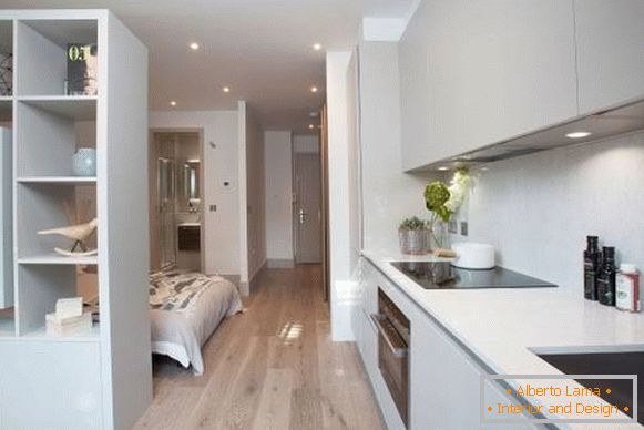 Scandinavian style in the interior of the apartment - a
