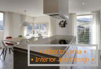 Modern architecture: private house in the italian province
