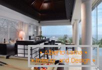Modern architecture: hotel banyan tree ungasan in indonesia