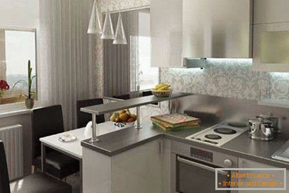 Modern small kitchens - 70 photos with ideas, how to equip
