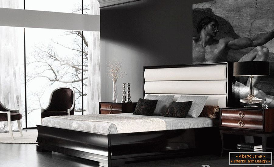 Modern bedroom design - decorating the interior
