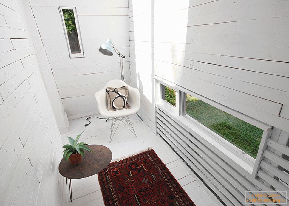 The modern interior of a small house from nicholas hunt: a