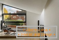 A modern warm house with an external facade from the studio