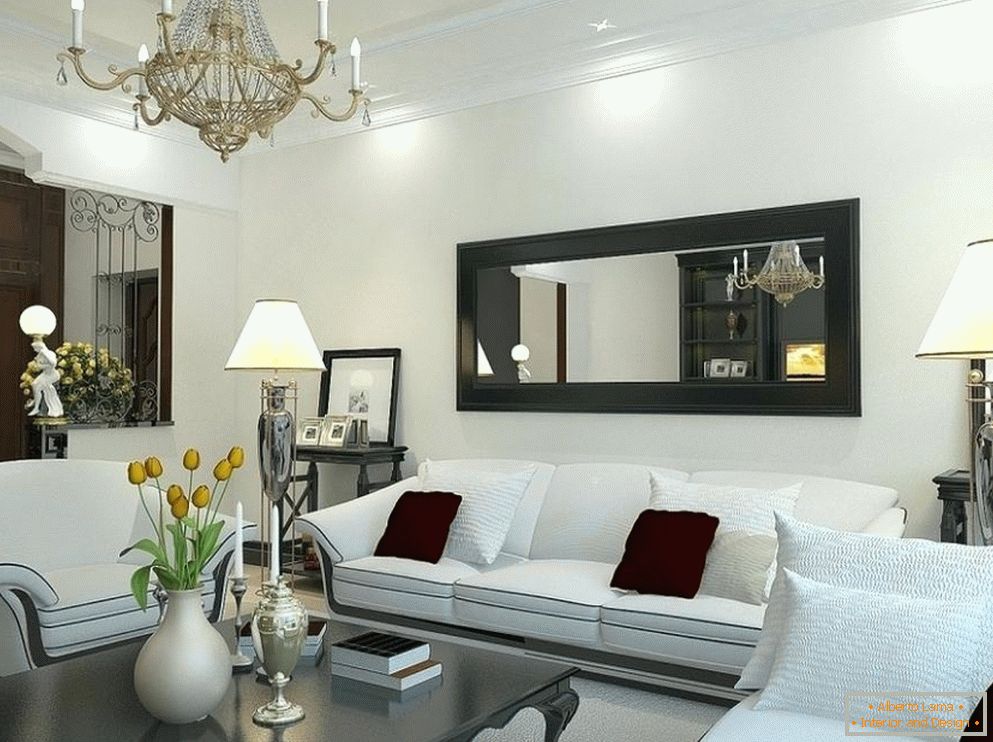 Ways to decorate the wall above the sofa