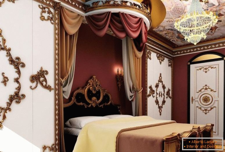 Baroque style in the interior - 115 photos of colorful