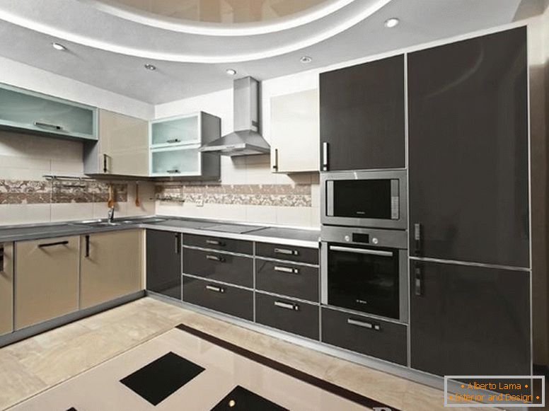 Style hi-tech in the interior - 25 inspirational photos