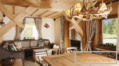 Country style in the design of the house (60 ideas of a