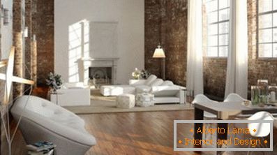 Loft style in home decoration (56 interior ideas)