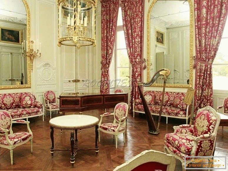 Rococo style in the interior +40 photo
