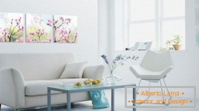 Stylish modular paintings in the interior: rules and secrets