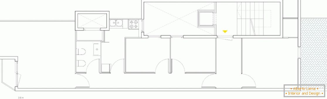 Stylish design of a small apartment - photos, schemes and