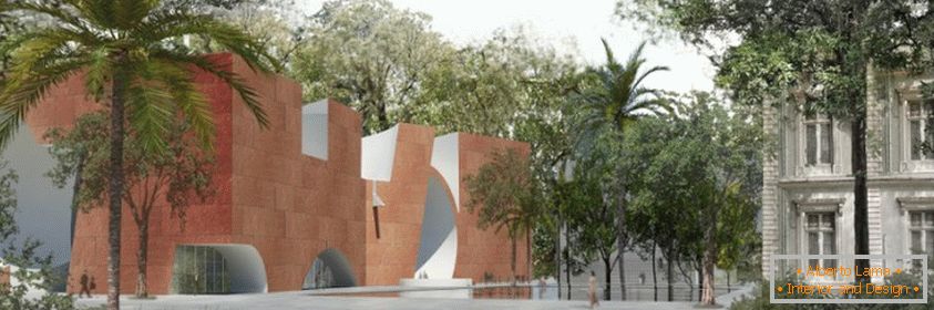 Stephen hall will design a new wing for the mumbai city