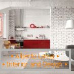 Light floor in the modern interior and its combination