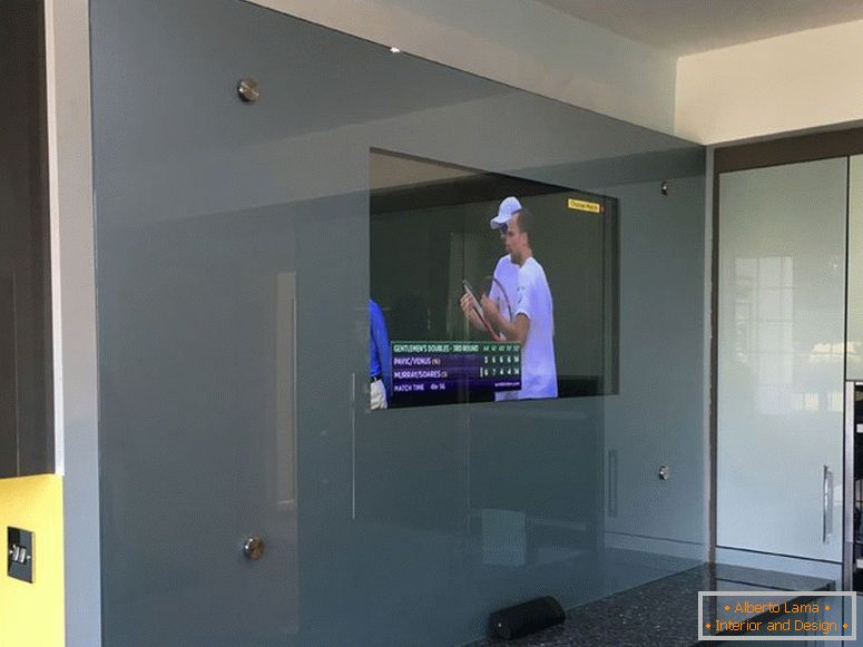Tv in the kitchen: how to choose and where to place