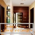 Dark doors in the interior +75 photo