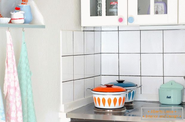 Typically the female interior of a small apartment is an