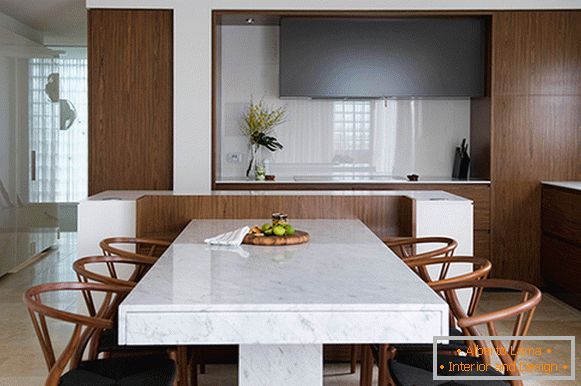 The successful distribution of space in small apartments -