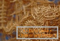 Amazing sculptures of toothpicks from scott weaver