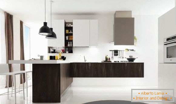 Corner kitchens (photo 2016) - novelties in kitchen design
