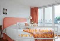 Cozy atmosphere, recreated in a loft with three bedrooms,