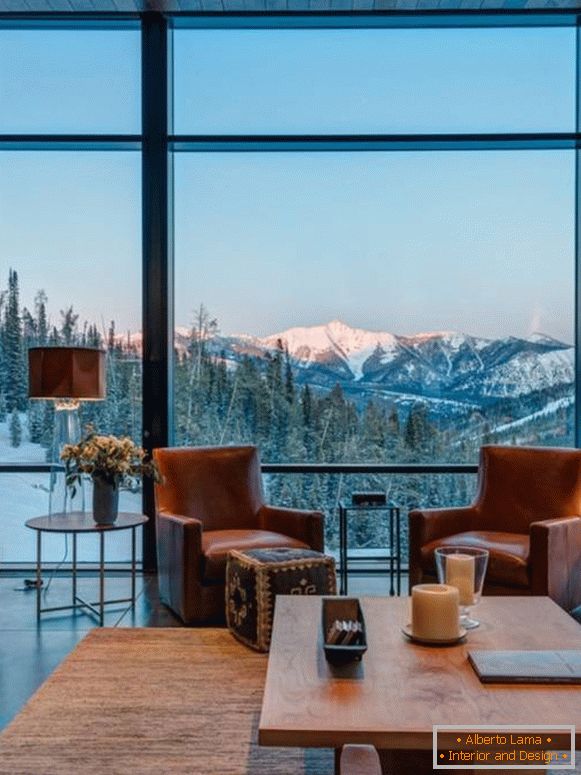 Cozy houses where you want to hide in the winter