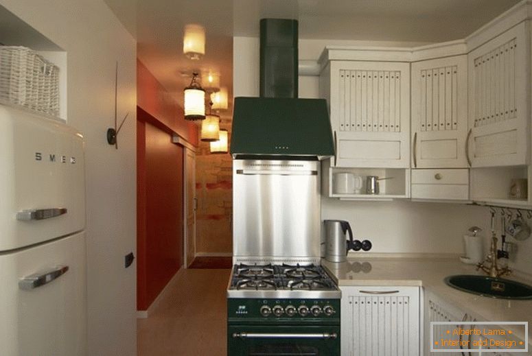 Narrow kitchen - 75 photos of the best designs for a narrow