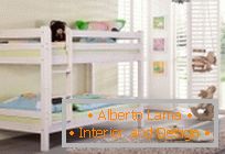 Design options for a children's room with a bunk bed