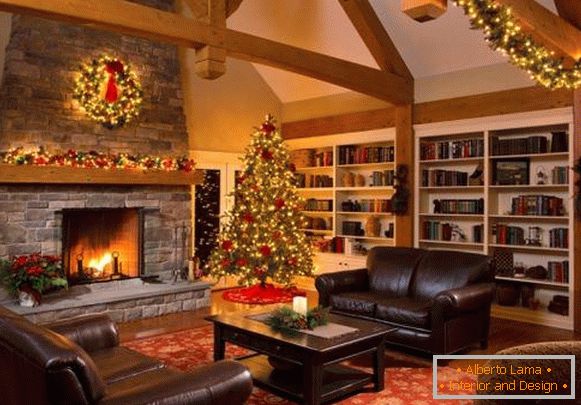 We are inspired by new year's interiors