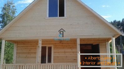 We choose and realize the project of a bath from a bar 6х6